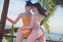 Tracer and D.Va - HydraFxx - Overwatch