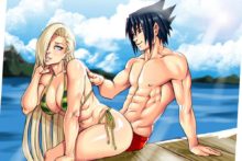 Ino and Sasuke - r3ydart - Naruto