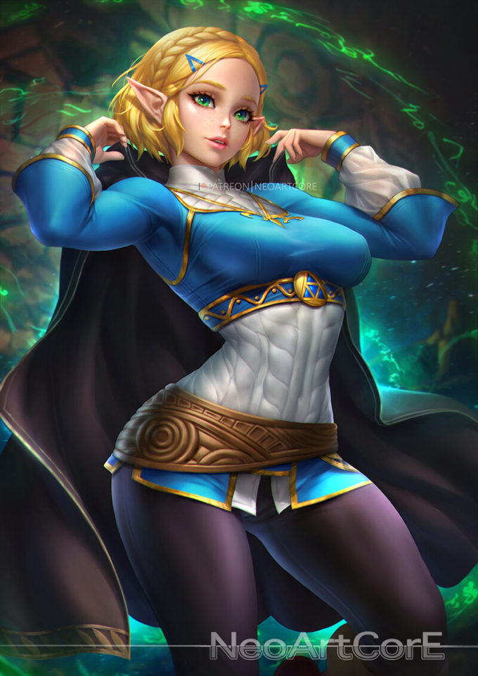 Princess Zelda – NeoArtCore – The Legend of Zelda