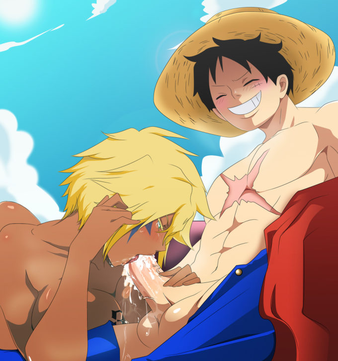 Luffy and Tier – One Piece, Bleach