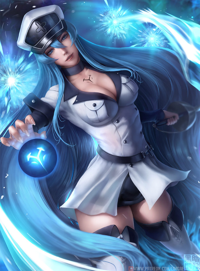 Esdeath – Limgae – Akame ga Kill