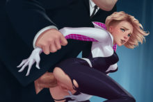 Kingpin and Spider Gwen - rino99 - Marvel