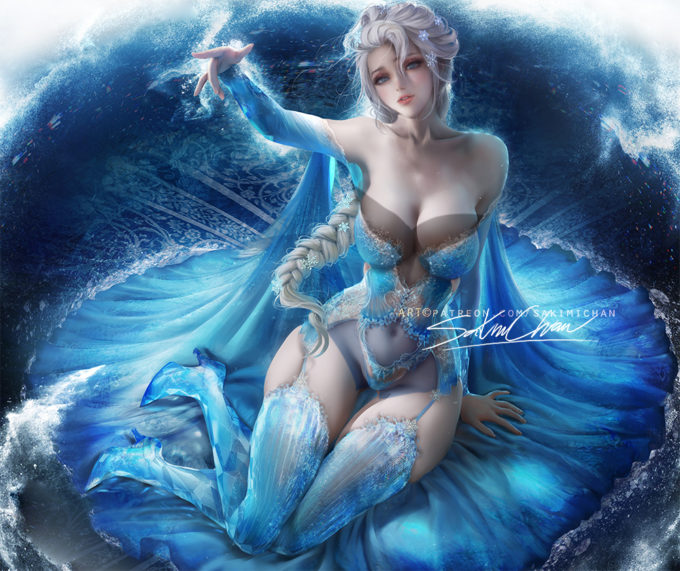 Elsa – Sakimichan – Frozen