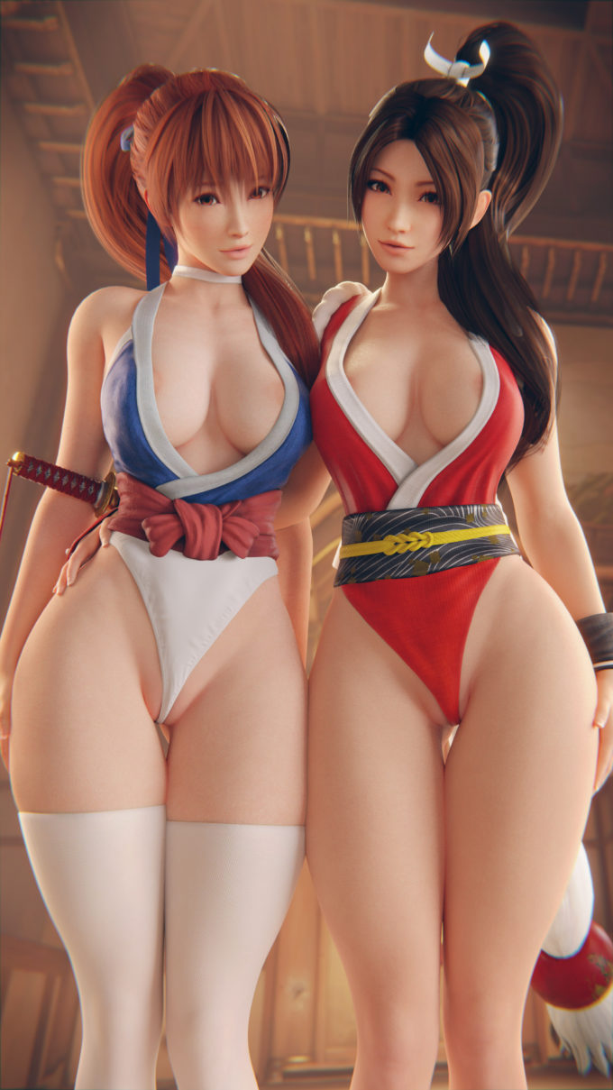 Kasumi and Mai – ArhoAngel – Dead or Alive, King of Fighters