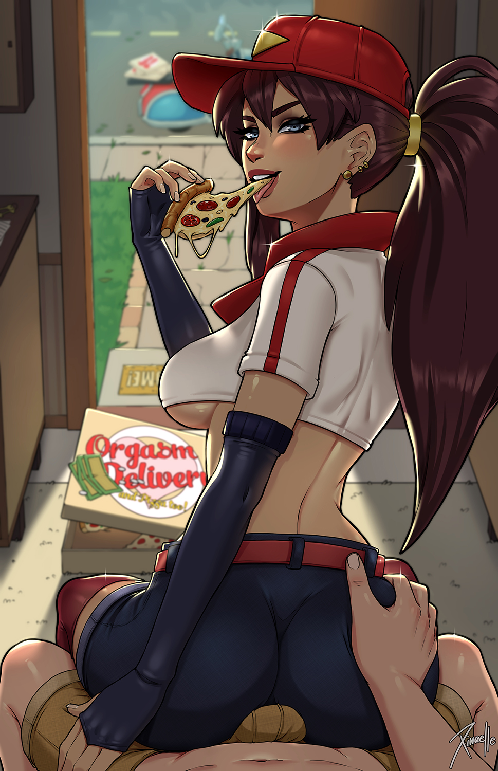 Pizza Delivery Sivir Hentai.