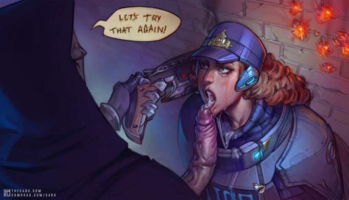 Reaper and French Policewoman – Sabudenego – Overwatch