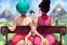 Bulma and Chi-Chi - Toumasart - Dragon Ball