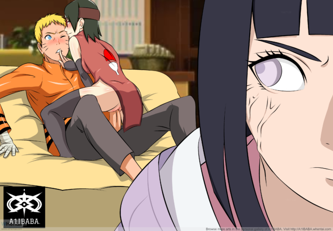 Naruto, Sarada and Hinata – A1ibaba – Naruto