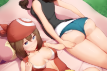 Hilda and May - Kimoshi - Pokemon