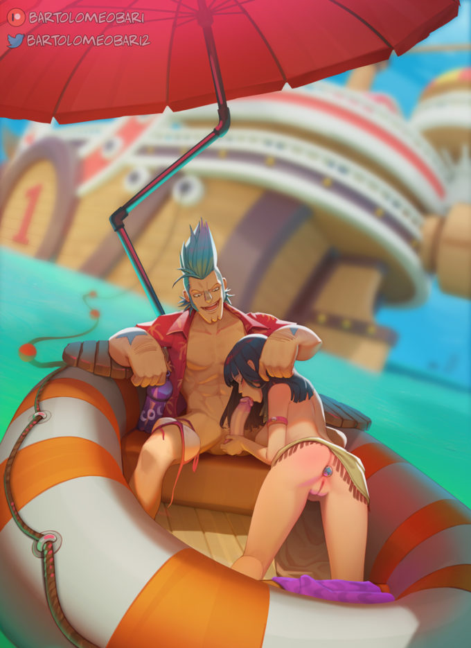 Franky and Robin – Bartolomeobari – One Piece