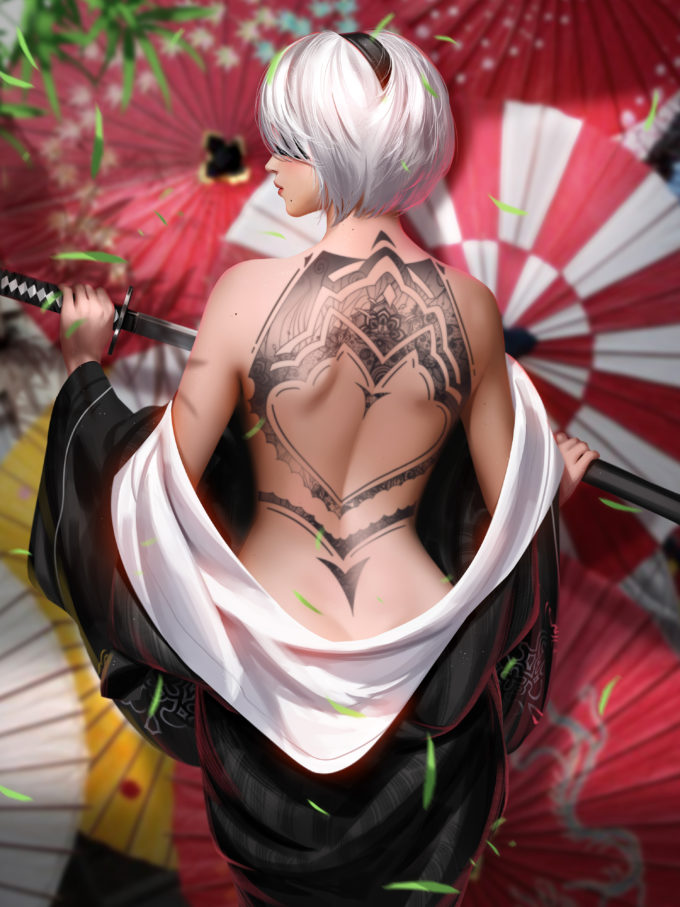 2B – Liang Xing – Nier Automata