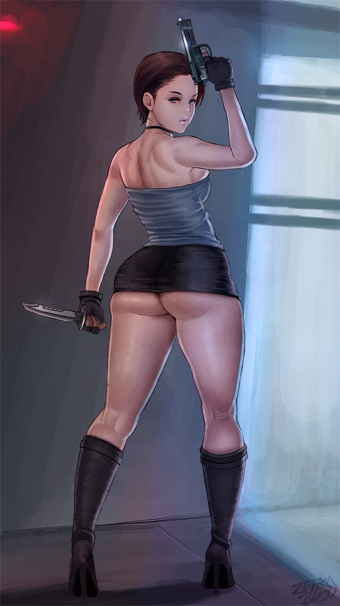 Jill Valentine - Zefra Bleu - Resident Evil 3. Info. 