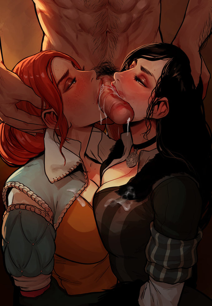 Triss and Yennefer – Cherry-gig – The Witcher 3