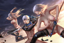2B, 2A and 9S – Liang Xing – Nier Automata