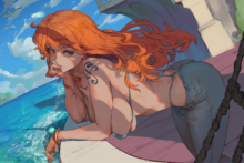 Nami - Cutesexyrobutts - One Piece