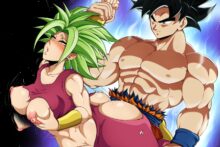 Kefla and Son Goku - Tensa Zangitsu - Dragon Ball Super