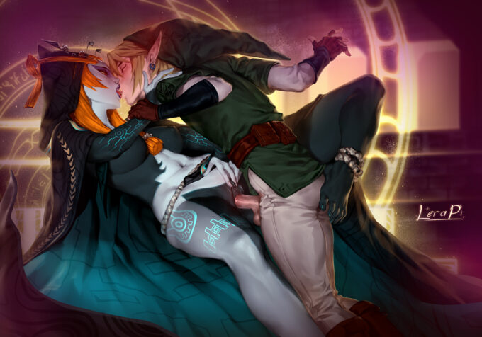 Midna and Link – LeraPi – The Legend of Zelda