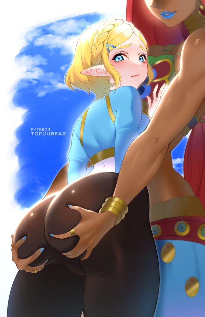 Urbosa and Zelda – Tofuubear – The Legend of Zelda
