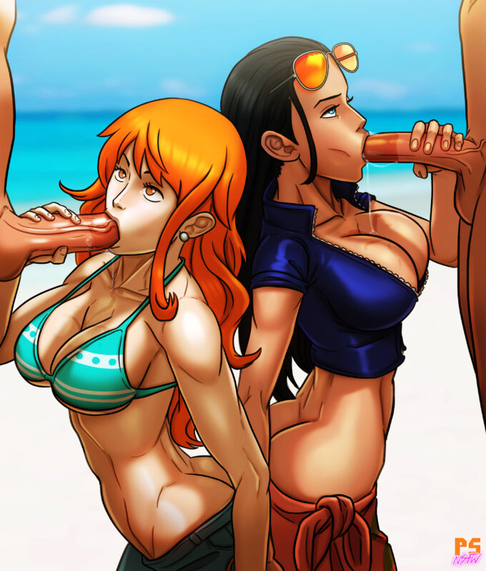 Nami and Nico Robin – Pumpkinsinclair – One Piece