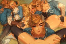 Princess Zelda and Link - PLNA - The Legend of Zelda
