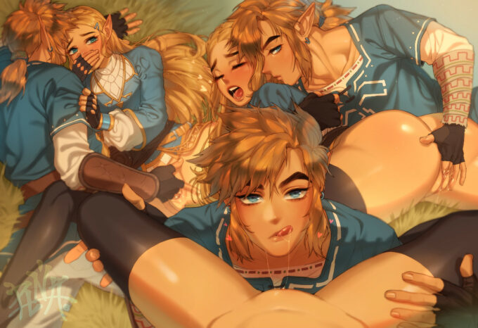 Princess Zelda and Link – PLNA – The Legend of Zelda