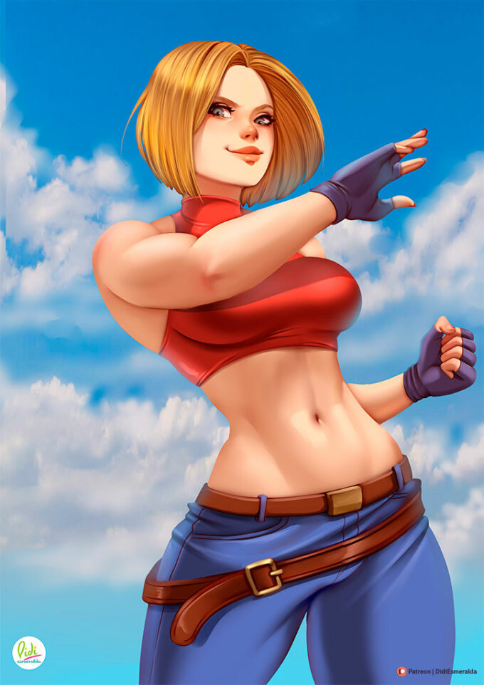 Blue Mary – Didi Esmeralda – King of Fighters