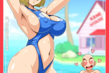 Android 18 and Krillin - Sano-BR - Dragon Ball Z