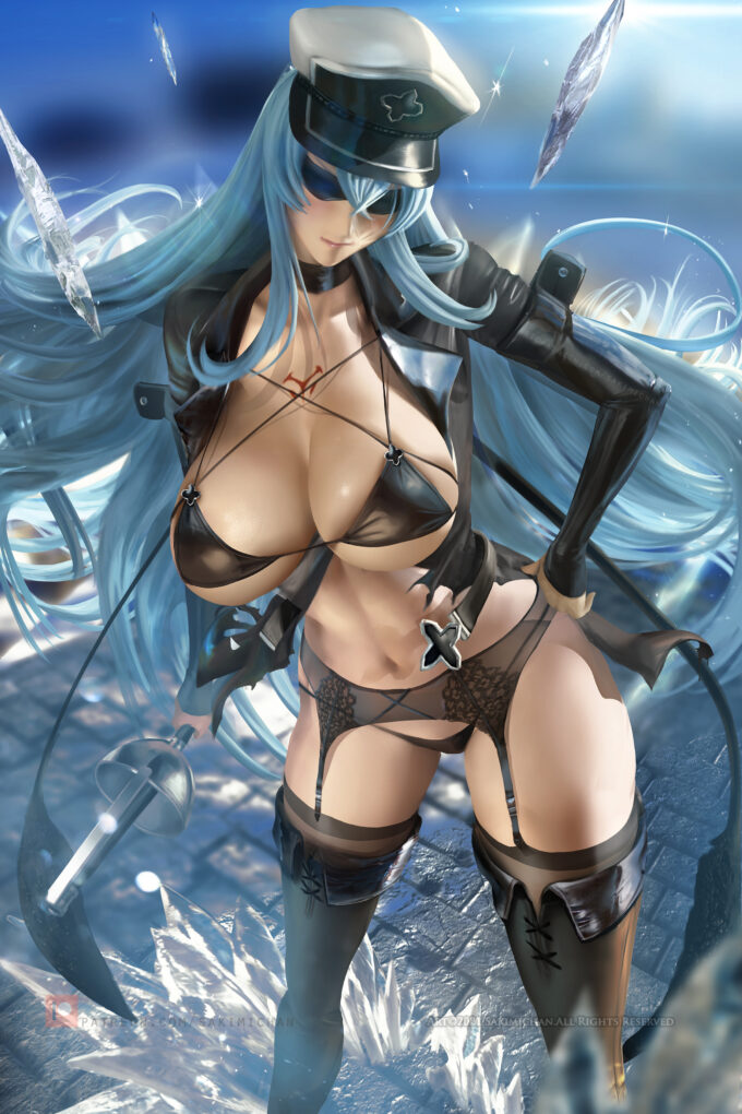 Esdeath – Sakimichan – Akame ga Kill!