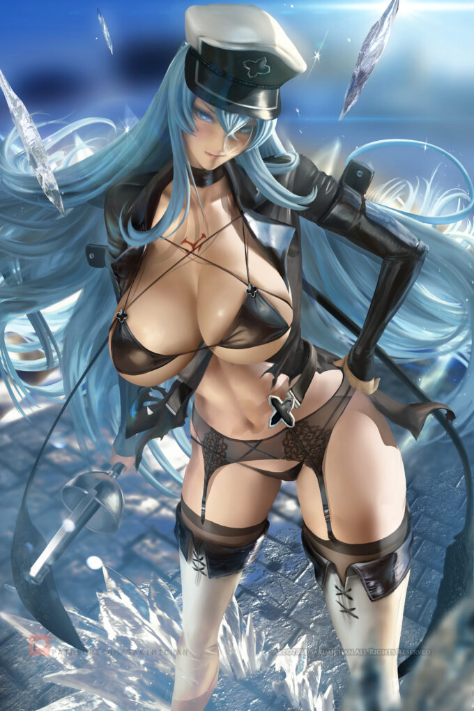 Esdeath – Sakimichan – Akame ga Kill!