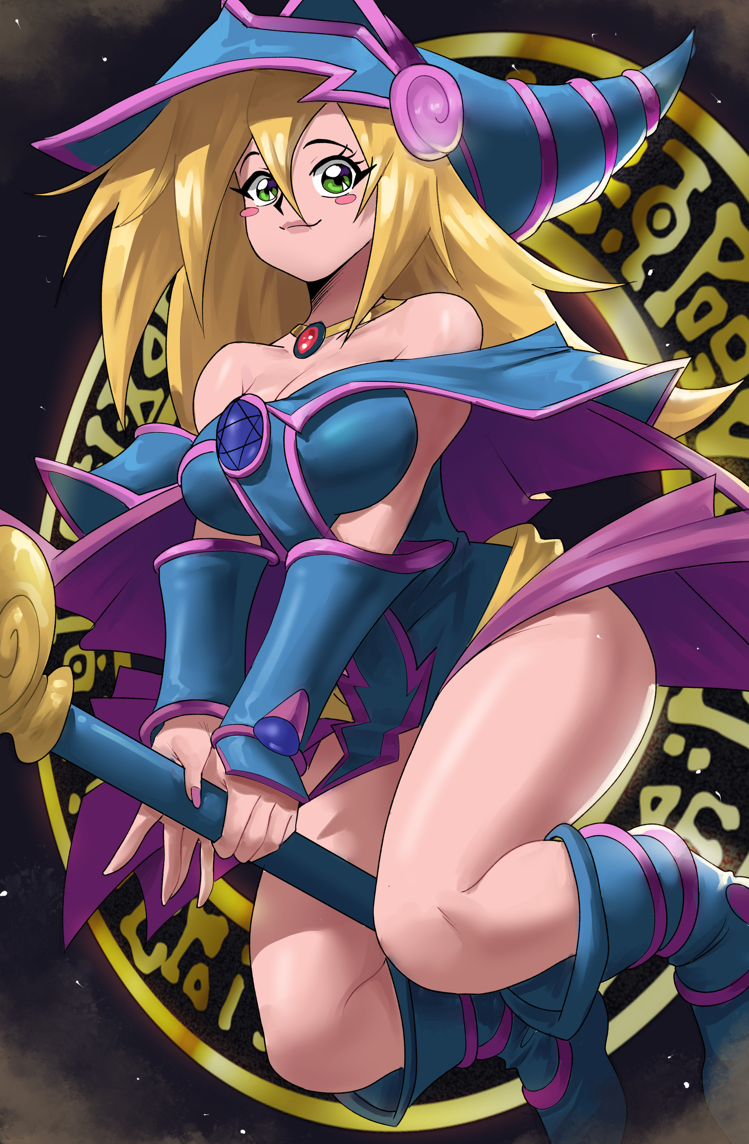 Dark magician girl hentai фото 63