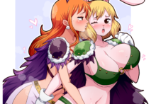 Nami and Carrot - Simmsy - One Piece