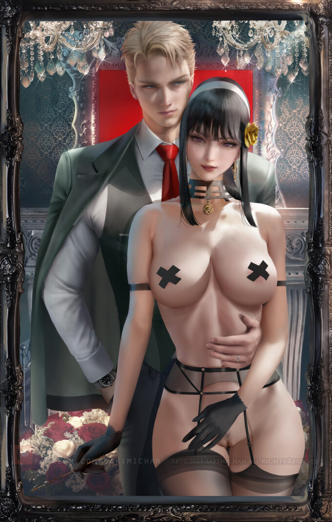 Loid Forger and Yor Briar – Sakimichan – Spy x Family