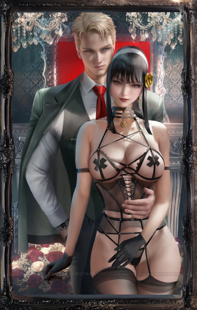 Loid Forger and Yor Briar – Sakimichan – Spy x Family