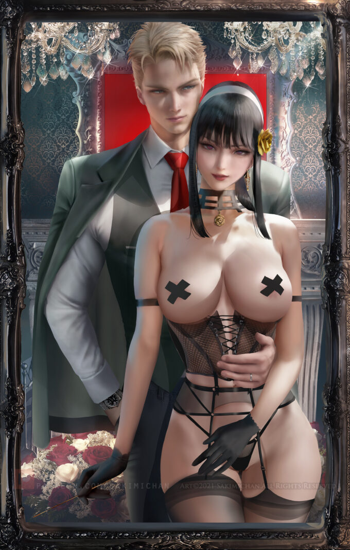 Loid Forger and Yor Briar – Sakimichan – Spy x Family