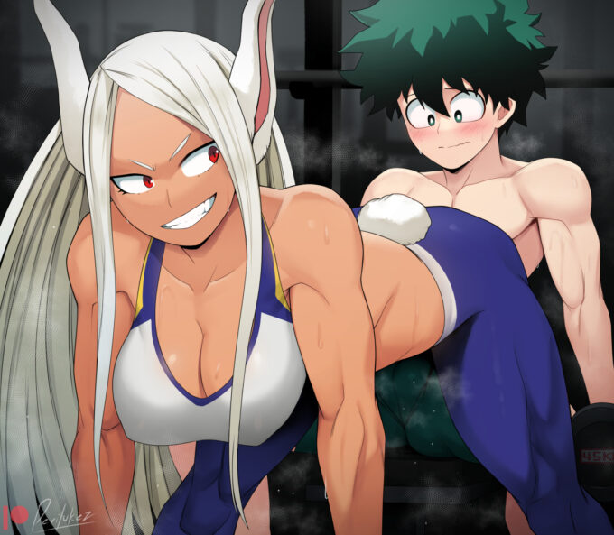 Midoriya Izuku and Miruko – Devilukez – My Hero Academia
