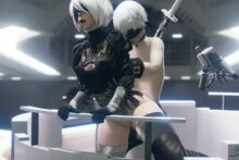 2B and 9S – Bewyx – Nier Automata