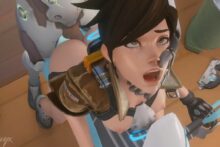 Genji and Tracer - Bewyx - Overwatch
