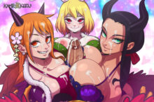 Carrot, Nami – Kameseru – One Piece