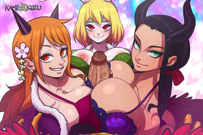 Carrot, Nami – Kameseru – One Piece