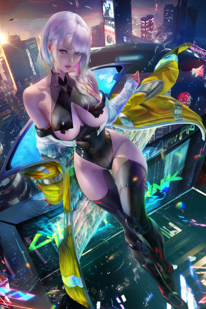 Lucy – Sakimichan – Cyberpunk Edgerunners