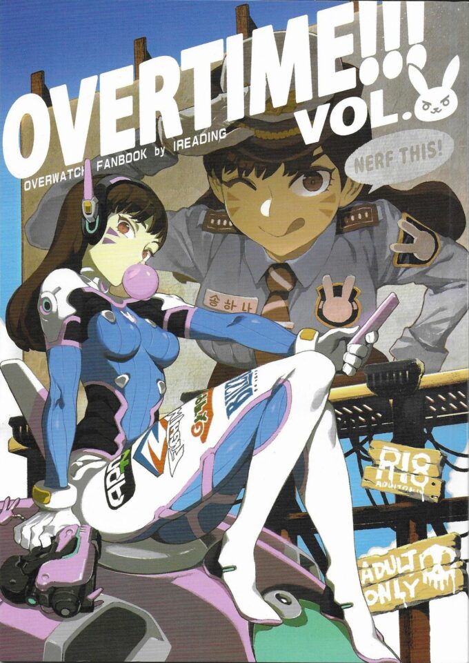 Overtime!! Overwatch Fanbook Vol. 2 – Hirame, Abi Kamesennin – Overwatch