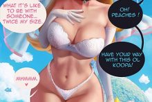 Bowser and Princess Peach – Sakimichan – Mario Universe