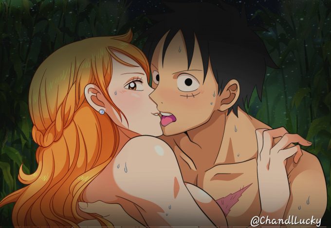 Monkey D. Luffy and Nami – Chandllucky – One Piece