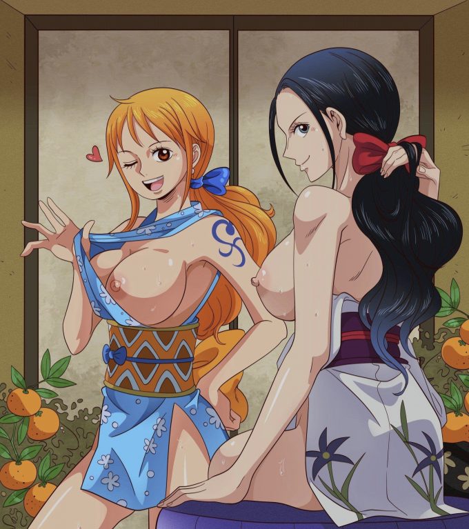 Nami and Nico Robin – Chandllucky – One Piece