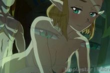 Princess Zelda and Link - Maplestar - The Legend of Zelda