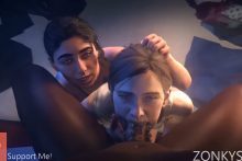 Dina and Ellie - Zonkyster - The Last of Us Part II