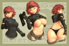 Meryl Silverburgh - Justrube - Metal Gear Solid