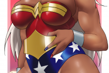 Miruko, Wonder Woman – Echo Saber – My Hero Academia, DC