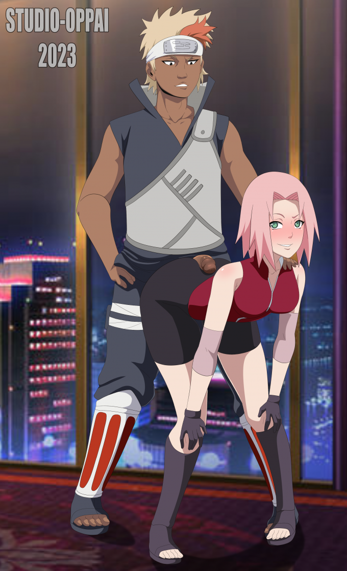 Karai and Haruno Sakura – Studio Oppai – Naruto