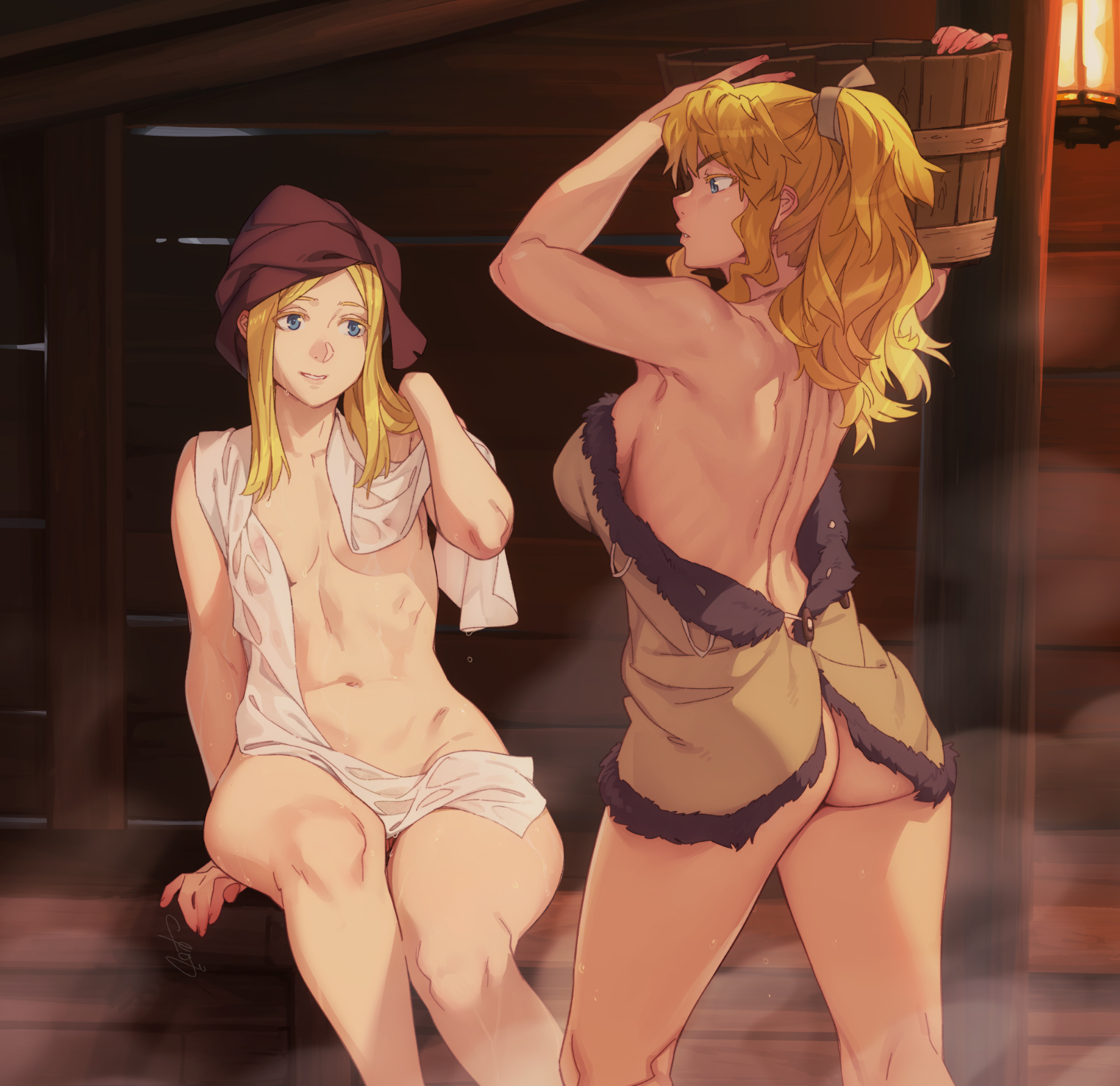 Helga and Ylva Feguimel Vinland Saga 